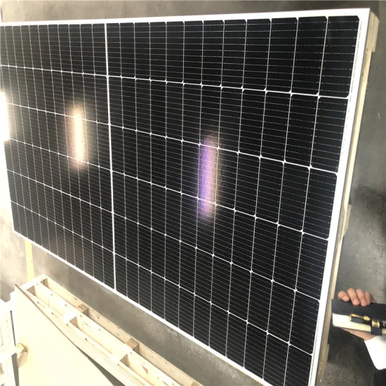 Panneaux solaires Demi-cellules 535W 540W 545W 550W Panneaux solaires bifaciaux avec certification TUV/CE
