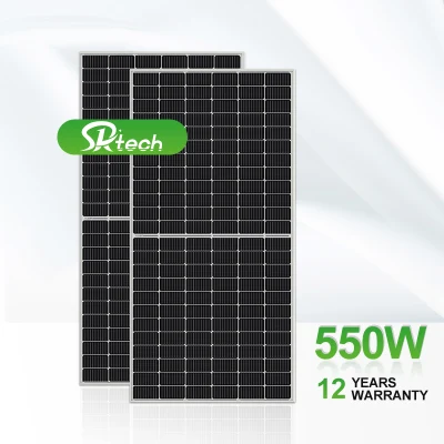 Panneau solaire pliable mono ou poly flexible 550W avec panneau solaire portable de haute qualité à utiliser